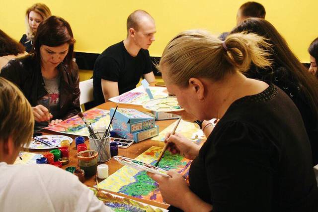 Рисуем как Ван Гог в Культурном центре Марьиной рощи